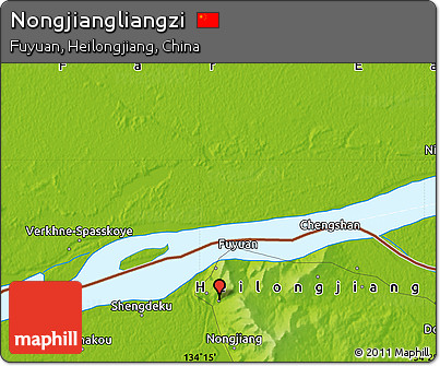 Physical Map of Nongjiangliangzi