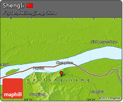 Physical Map of Shengli