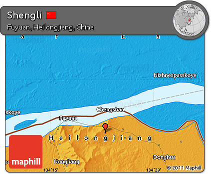 Political Map of Shengli