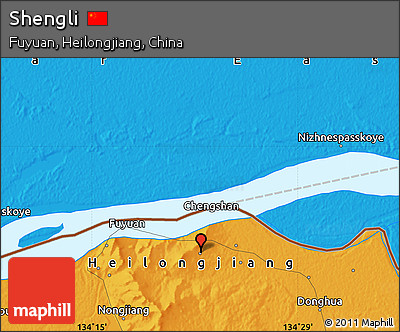 Political Map of Shengli