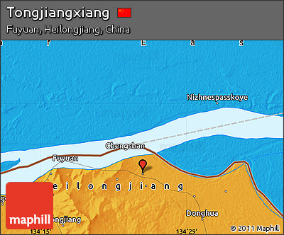 Political Map of Tongjiangxiang