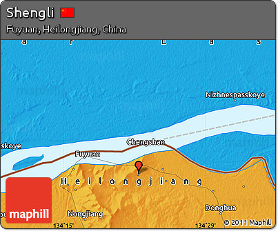 Political Map of Shengli