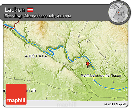 Physical 3D Map of Lacken