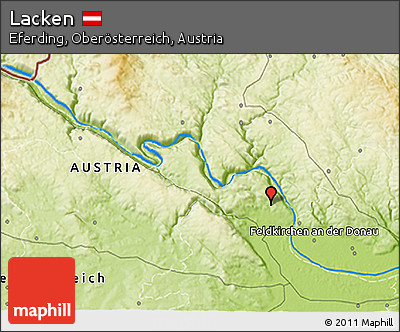 Physical 3D Map of Lacken