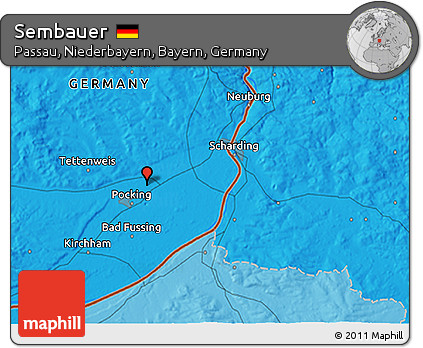 Political 3D Map of Sembauer