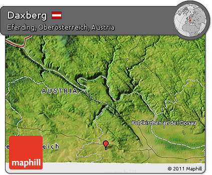 Satellite 3D Map of Daxberg