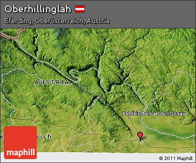 Satellite 3D Map of Oberhillinglah