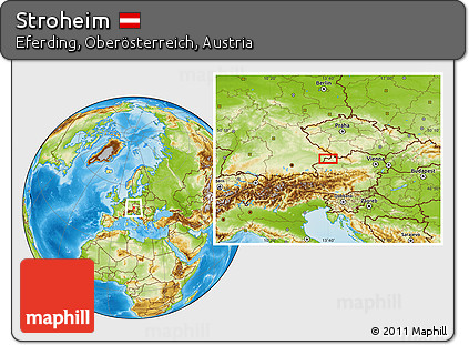 Physical Location Map of Stroheim
