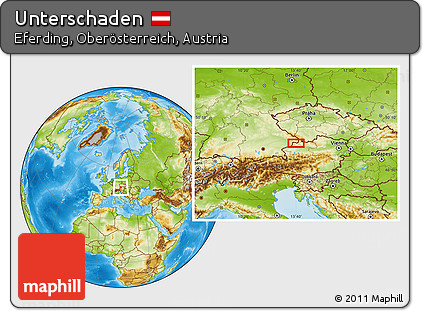 Physical Location Map of Unterschaden