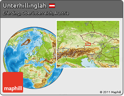 Physical Location Map of Unterhillinglah