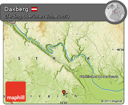 Physical Map of Daxberg