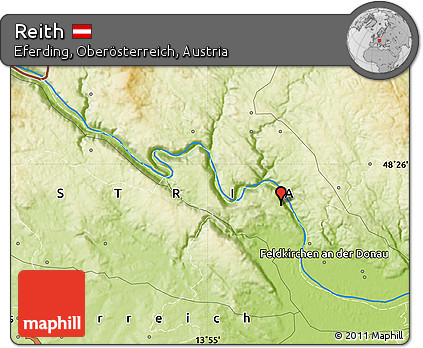 Physical Map of Reith