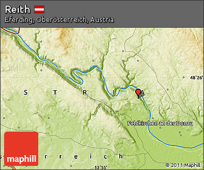 Physical Map of Reith