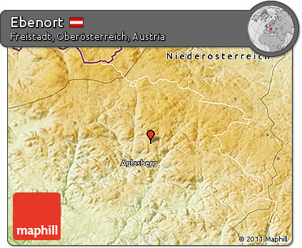 Physical 3D Map of Ebenort