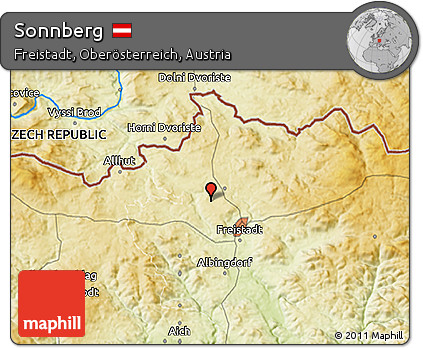 Physical 3D Map of Sonnberg