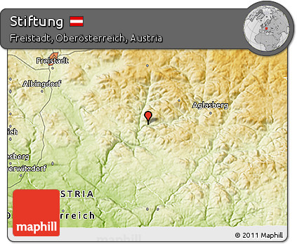 Physical 3D Map of Stiftung