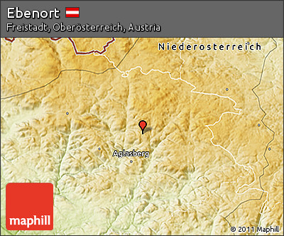 Physical 3D Map of Ebenort