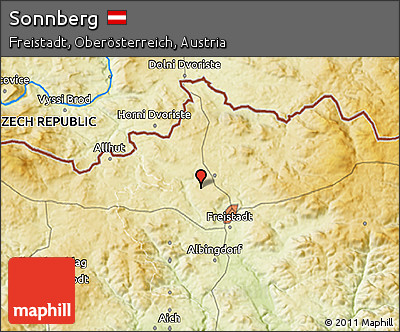 Physical 3D Map of Sonnberg