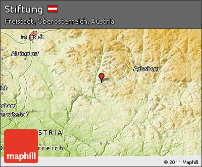 Physical 3D Map of Stiftung