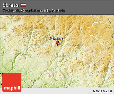 Physical 3D Map of Strass