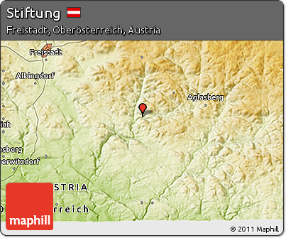 Physical 3D Map of Stiftung