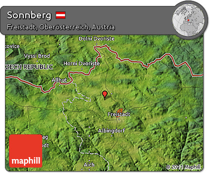 Satellite 3D Map of Sonnberg