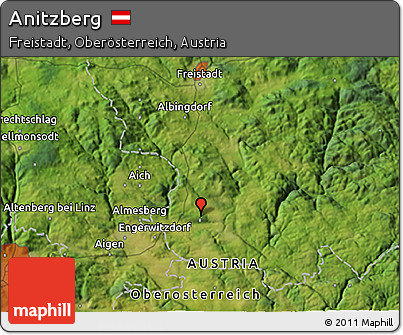 Satellite 3D Map of Anitzberg