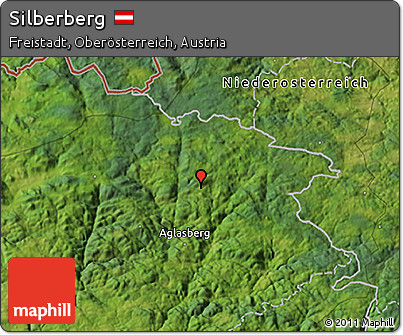 Satellite 3D Map of Silberberg