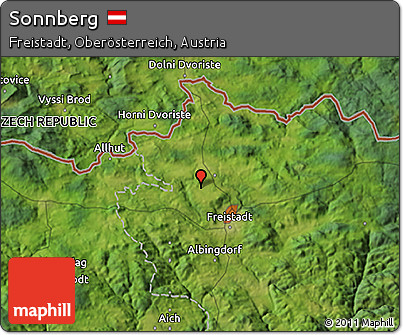Satellite 3D Map of Sonnberg