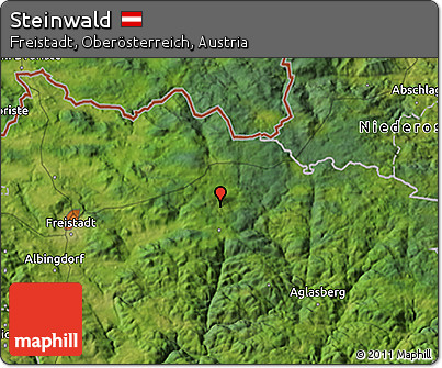 Satellite 3D Map of Steinwald