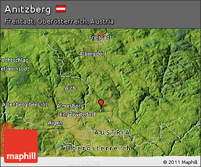 Satellite 3D Map of Anitzberg