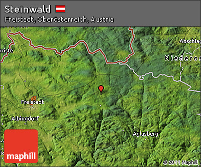 Satellite 3D Map of Steinwald
