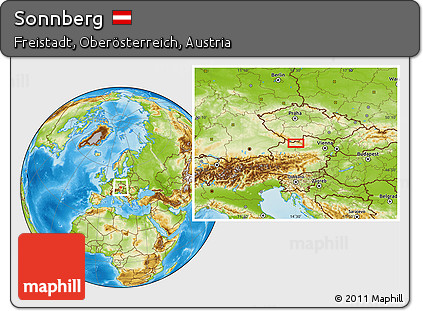 Physical Location Map of Sonnberg