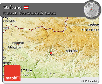 Physical Panoramic Map of Stiftung