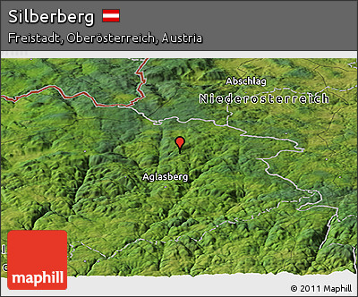Satellite Panoramic Map of Silberberg