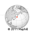 Outline Map of the Area around 48° 30' 27" N, 153° 4' 29" E, rectangular outline