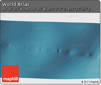 Satellite 3D Map of the Area around 48° 30' 27" N, 156° 28' 29" E