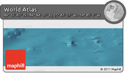 Satellite Panoramic Map of the Area around 48° 30' 27" N, 15° 13' 29" W
