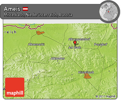 Physical 3D Map of Ameis