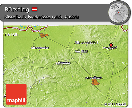 Physical 3D Map of Bürsting
