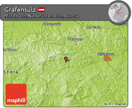 Physical 3D Map of Grafensulz