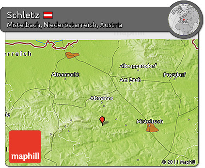 Physical 3D Map of Schletz