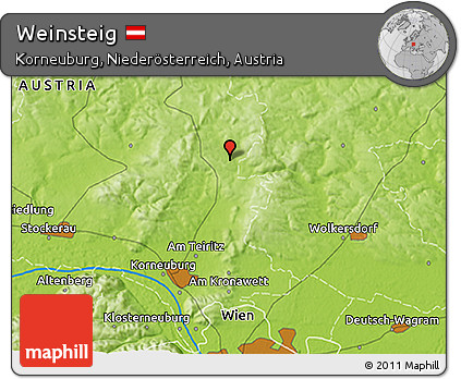 Physical 3D Map of Weinsteig