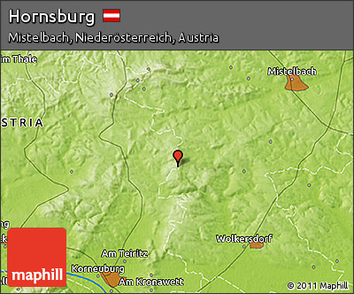 Physical 3D Map of Hornsburg