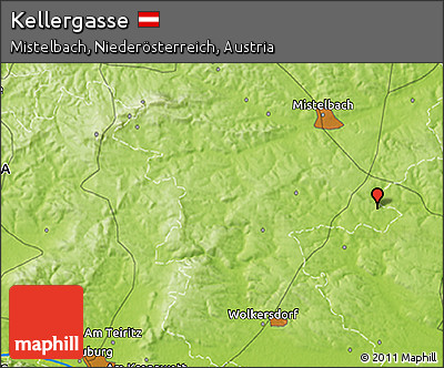 Physical 3D Map of Kellergasse