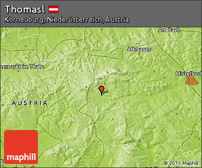 Physical 3D Map of Thomasl