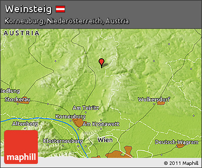 Physical 3D Map of Weinsteig