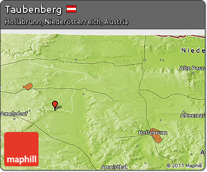 Physical 3D Map of Taubenberg