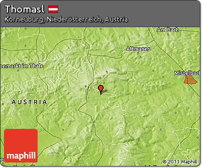 Physical 3D Map of Thomasl