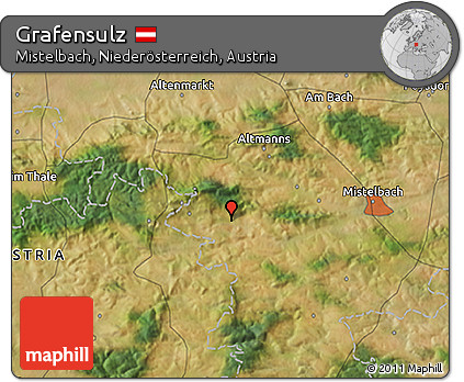 Satellite 3D Map of Grafensulz